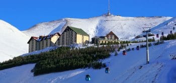 , Отдых на горнолыжном курорте Улудаг, Турция, зимой 2020