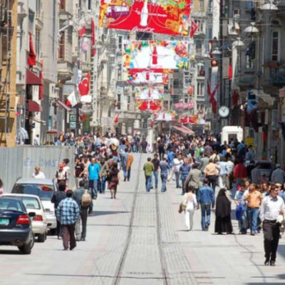 , Пешеходная улица Истикляль в Стамбуле: расположение на карте, фото, магазины, отели