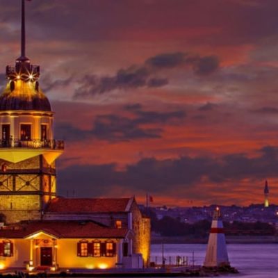 , Девичья башня (Kız kulesi, Кыз Кулеси) в Стамбуле: история, время работы, как доехать, фото внутри