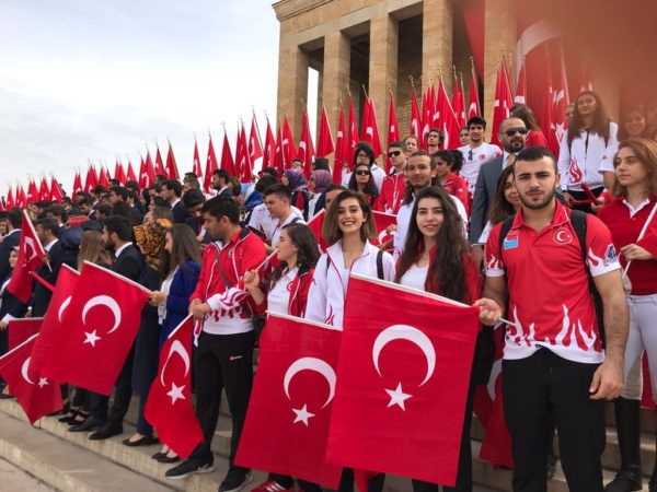 19 мая - День памяти Ататюрка, молодёжи и спорта