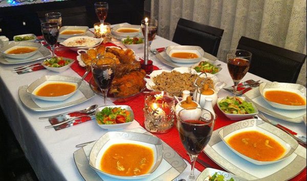Новогодние блюда в Турции