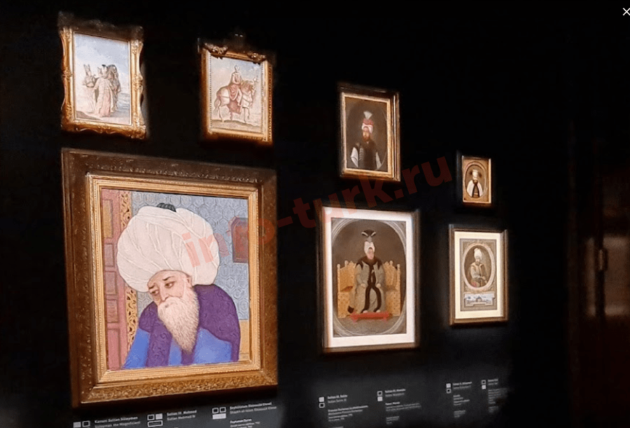Картины в музее живописи