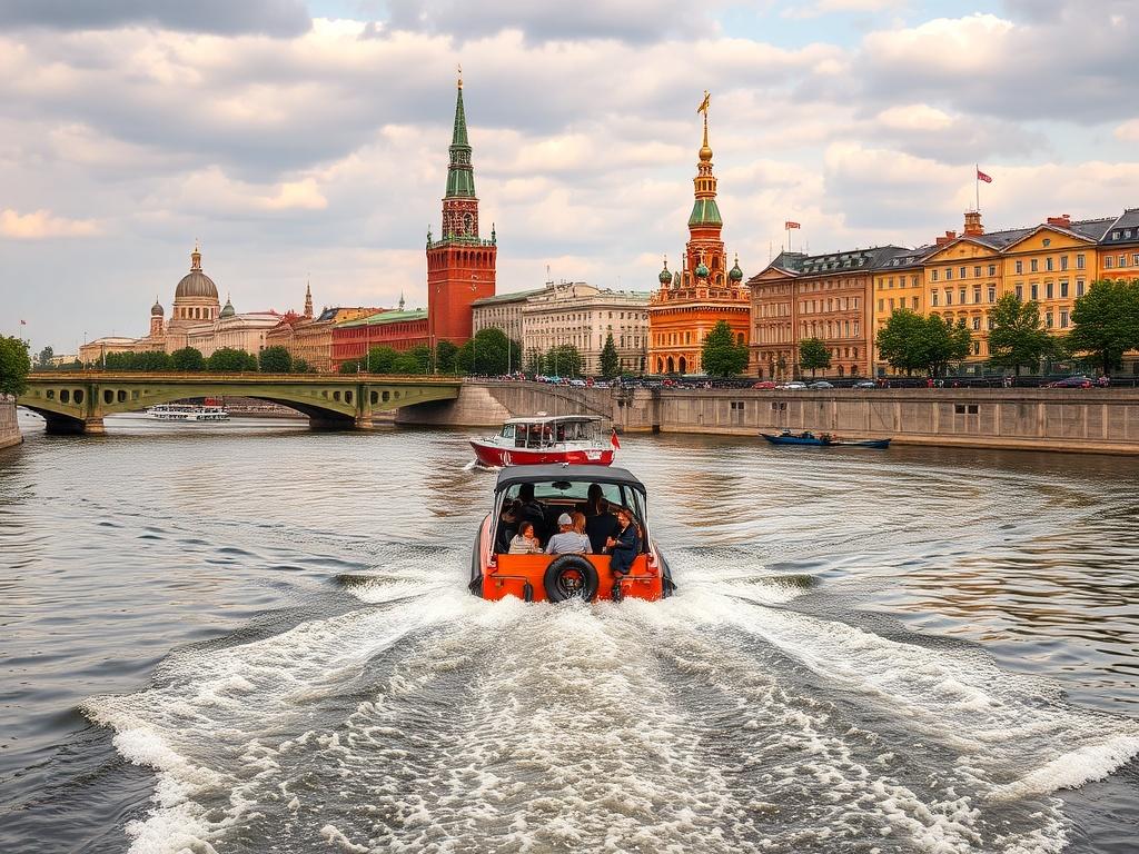 Прогулки на теплоходе по Москве: вид на город, который не устаешь открывать заново